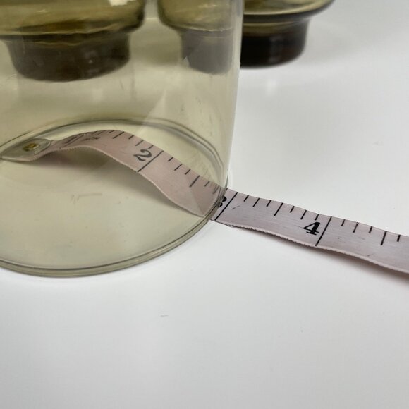 Libbey - Vintage Set of 4 Smoked Tawny Bar Glasses - Picture 6 of 6